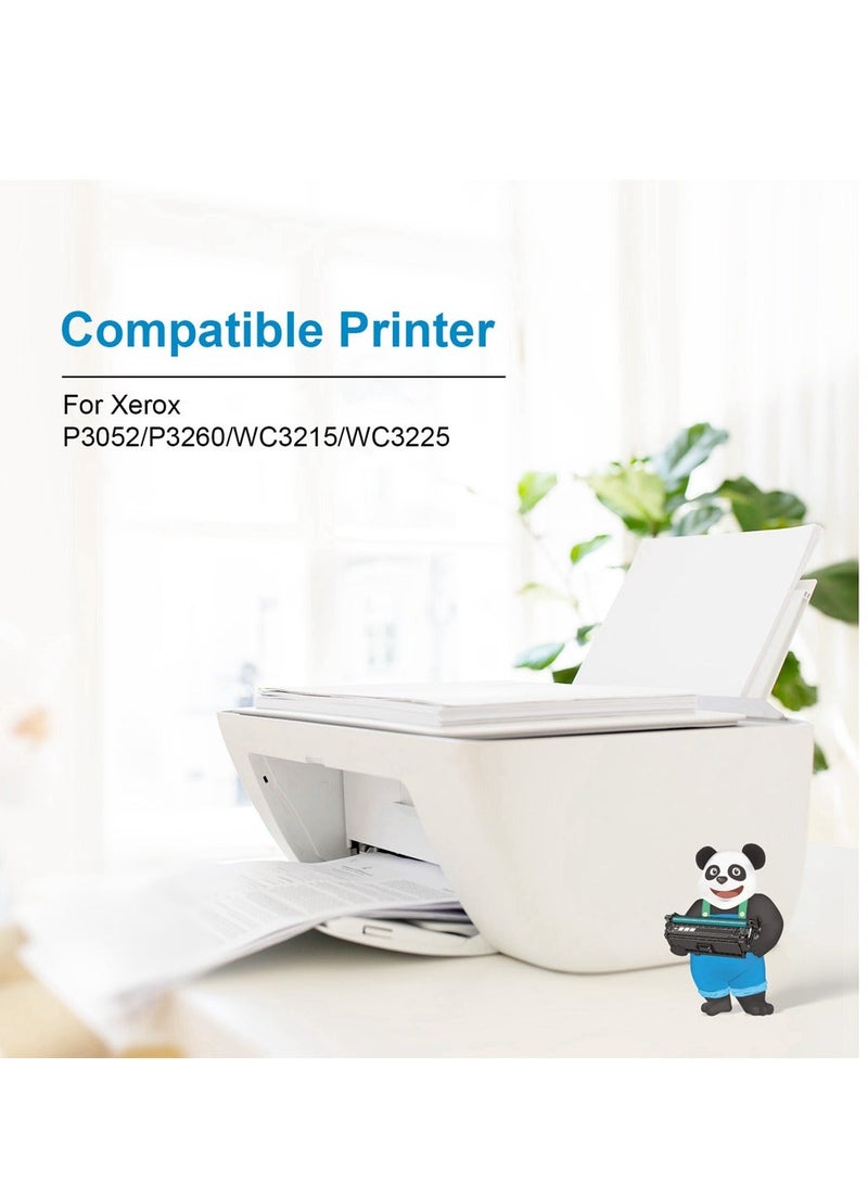 استا حبر ASTA 106R02778 متوافق مع الطابعة P3052 P3260 WC3215 WC3225 باللون الأسود BK Premium Professional Office Consumable Printing WC 3215 3225 - Image 3